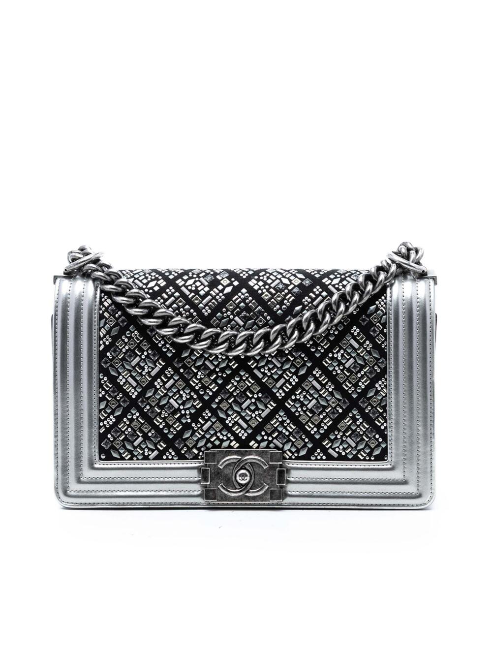 Chanel Boy Flap Bag Mixed Quilted #299215C33B